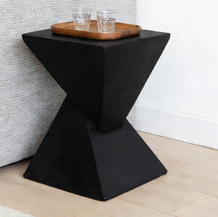 Table d'appoint moderne, Noir