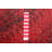 Paulean One-of-a-Kind 4'11" X 11'9" 1990s Wool Area Rug in Dark Red