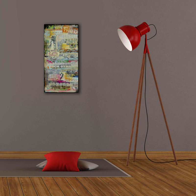 'In the Mix I' by Erin Ashley, Giclee Canvas Wall Art, 24" H x 12" W x 0.75" D