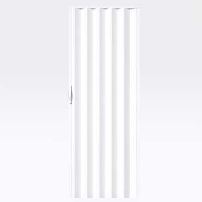 Porte accordéon pliante 80 po en PVC / vinyle