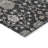 Machine Washable Indoor/Outdoor Cicel ACN1155 Black Rug-100248136