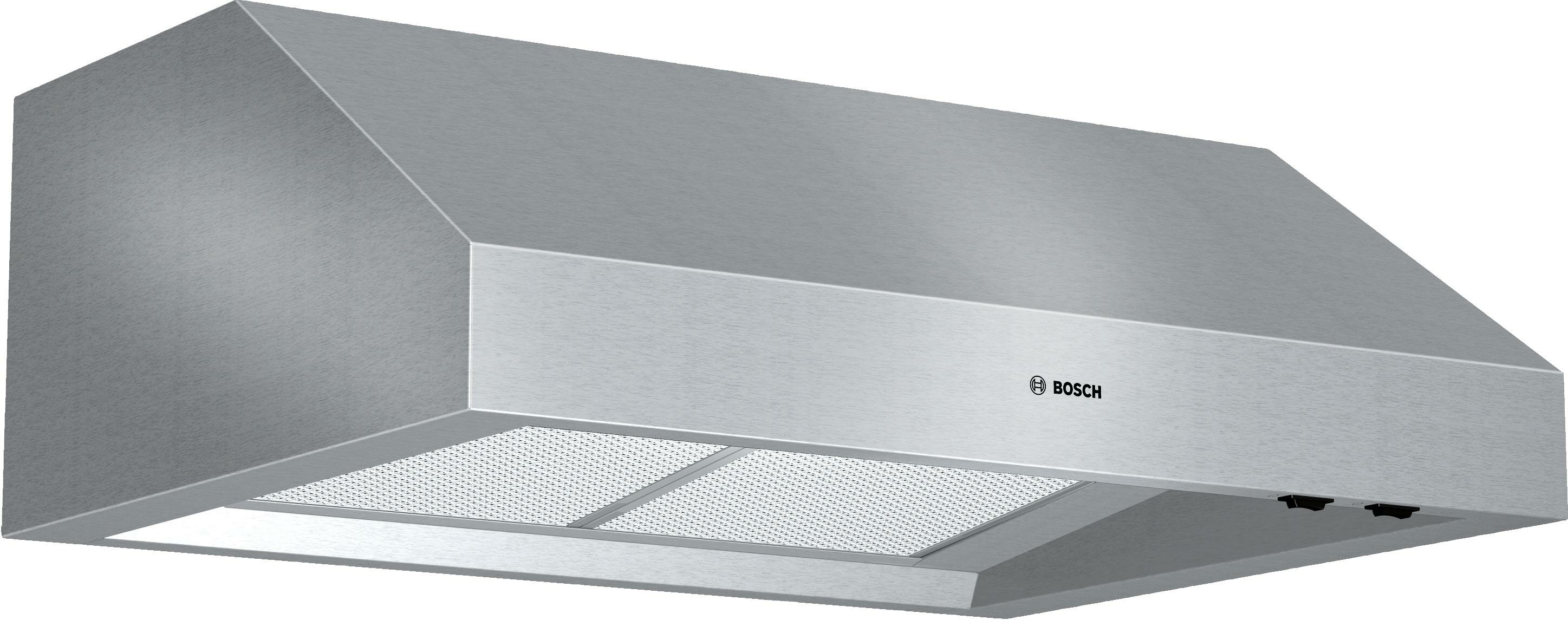 Bosch 30 800 Series 600 CFM Convertible Under Cabinet Range Hood in  Stainless Steel & Reviews