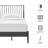 Adair Spindle Metal Platform Bed-113958796