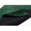 Handmade Cozy rug in dark green-56064212