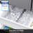 Samsung Bespoke 3-Door French Door Refrigerator with Beverage Center in Fingerprint Resistant Stainless Steel-87316336