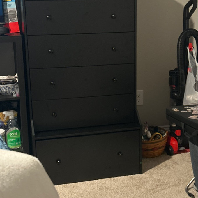 Ebern Designs Tall 6 Drawer Dresser, 55.1" Modern Chest Of Drawers For  Bedroom,Closet Dressers With Drawers Vertical Dresser For Living Room,  Entryway, Hallway & Reviews | Wayfair