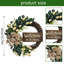 Handcrafted Mixed Assortment Plastic 40 cm Artificial Wreath