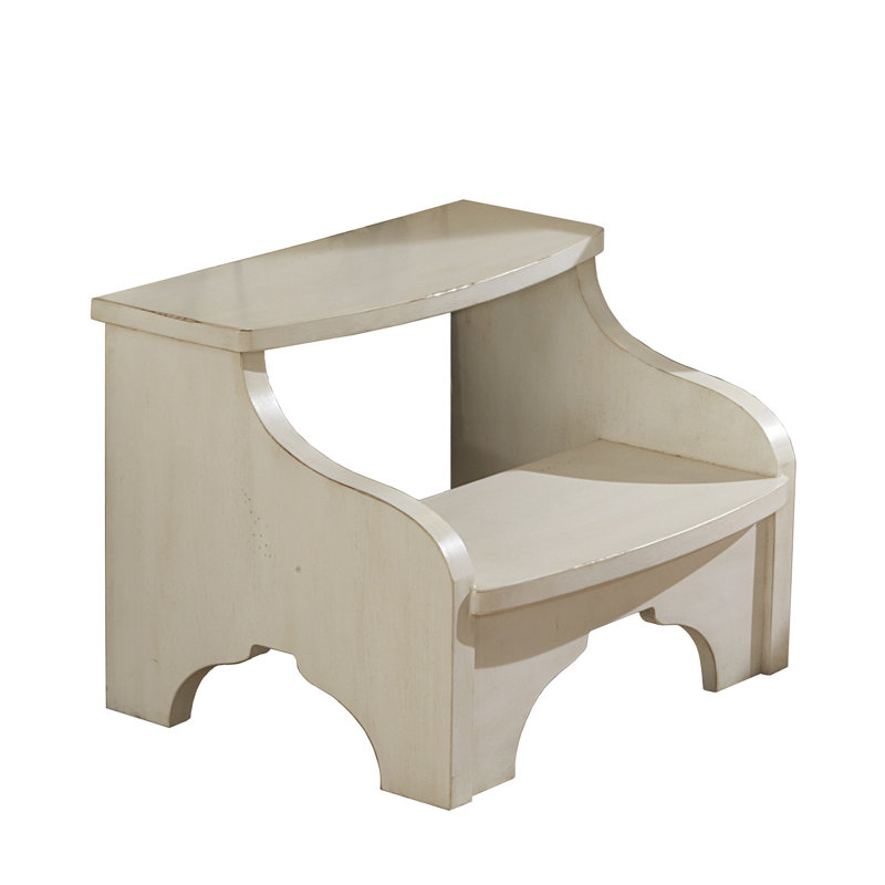 2 - Step Wood Step Stool