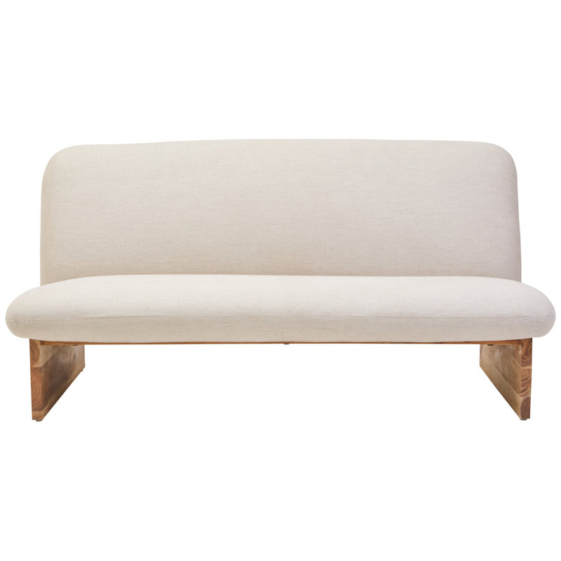 2 Seater Linen Loveseat