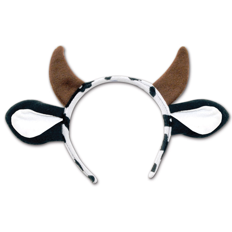 Cow Headband - 12 Pack