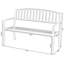 Banc de parc en acier Barty