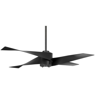 64" Artemis 4 Blade LED Standard Ceiling Fan with Light Kit Included