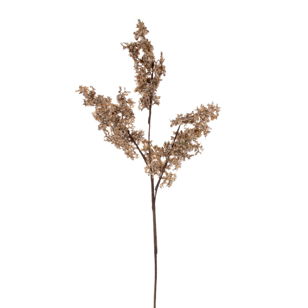 Tall Faux Pampas 44 with 18 Branches Per Stem Midnight Black