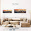 «Nashville Sunset Panorama», reproduction d'art sur toile-1143166983