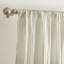 Danielly Solid Semi-Sheer Rod Pocket Curtain Panels-29395427-29395429