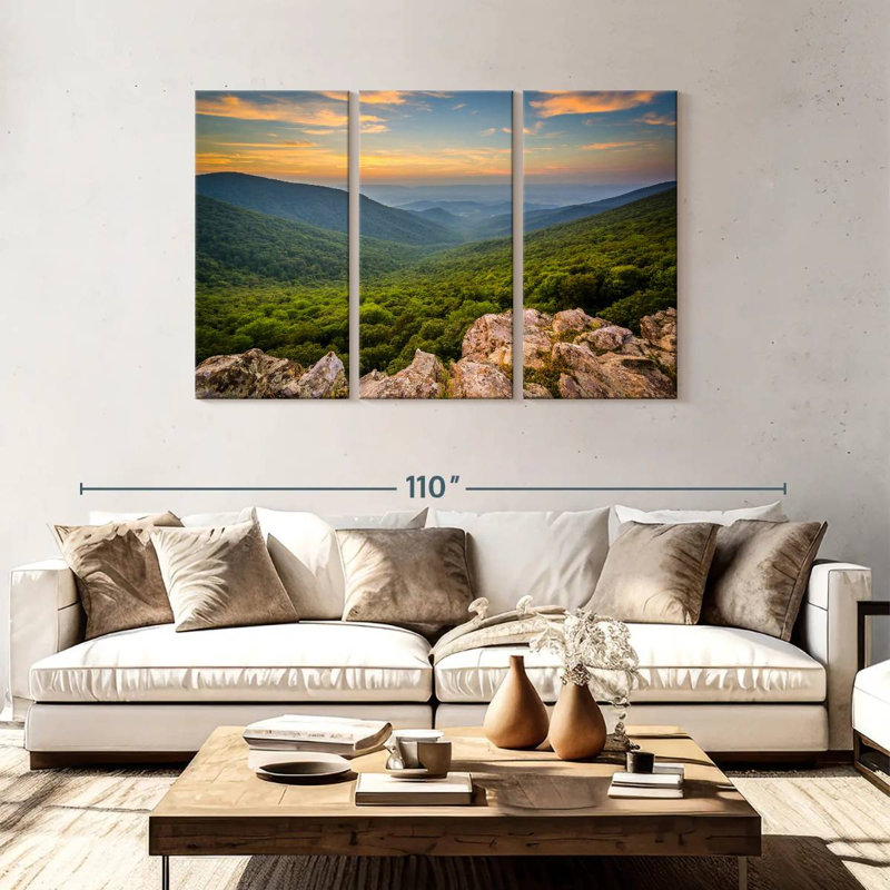 Alvord Shenandoah Valley Outlook, 48" H x 74" W