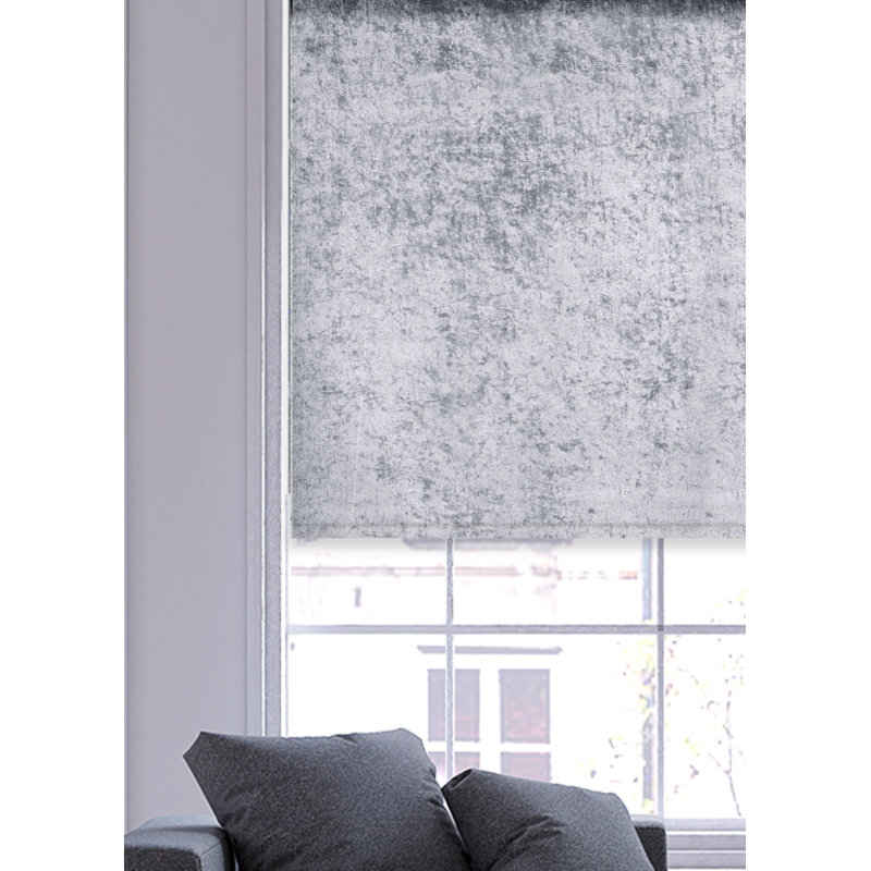 Roller Blind, 150cm W x 165cm L, Grey