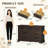 47" W 7-drawer Wide Dresser With 200 Lbs Top Capacity, Mixed Size Drawers – Modern Farmhouse Style Storage Chest For Bedroom, Living Room-651550933-643646811