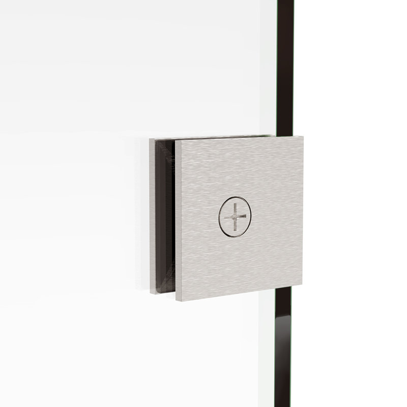 60" W x 32" D x 72" H Frameless Rectangle Shower Enclosure