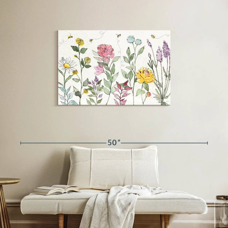 Harnek Honeybee Blossoms I, H 24 po x l 36 po