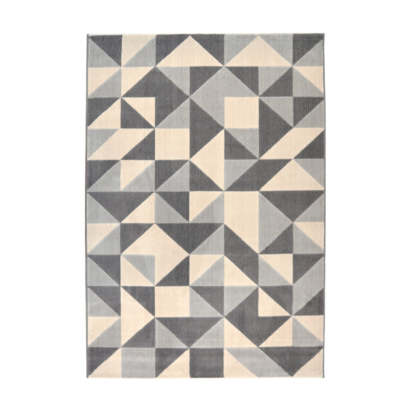 Geometric Shapes Area Rug, Rectangle 120 x 170 cm