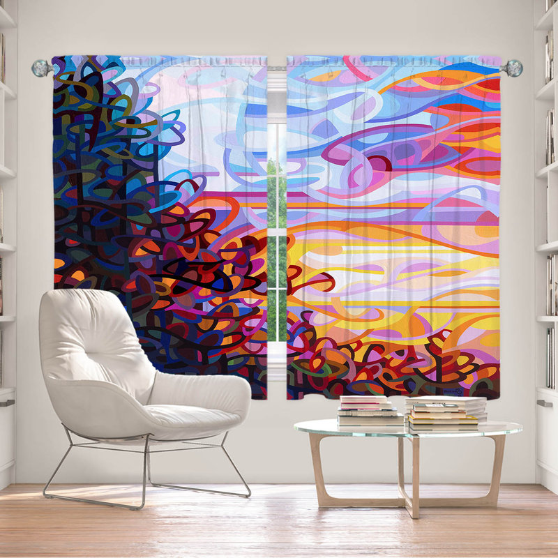 Room Darkening Curtain Pair, 56" W x 78" L