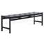 Devnie Woven Leather Bench-23659541-23659546