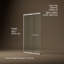 Elate Tall Sliding Shower Door, 75-1/2-In H X 50-1/4 - 53-5/8-In W, With Heavy 5/16-In Thick Crystal Clear Glass-967810362