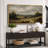 Rolling Countryside Landscape Large Framed Canvas Print Wall Art for Traditional Rustic Decor-115271037-115271039