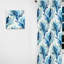 Ikat Breeze bleu et blanc - Rideau Ikat - Rideau obscurcissant Ikat - 1 panneaux-107611743
