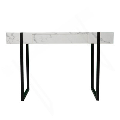 Rangley Modern Faux Marble Desk