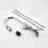 Single Handle Pull Down Sprayer Kitchen Faucet in Stainless Steel in Chrome-111996125