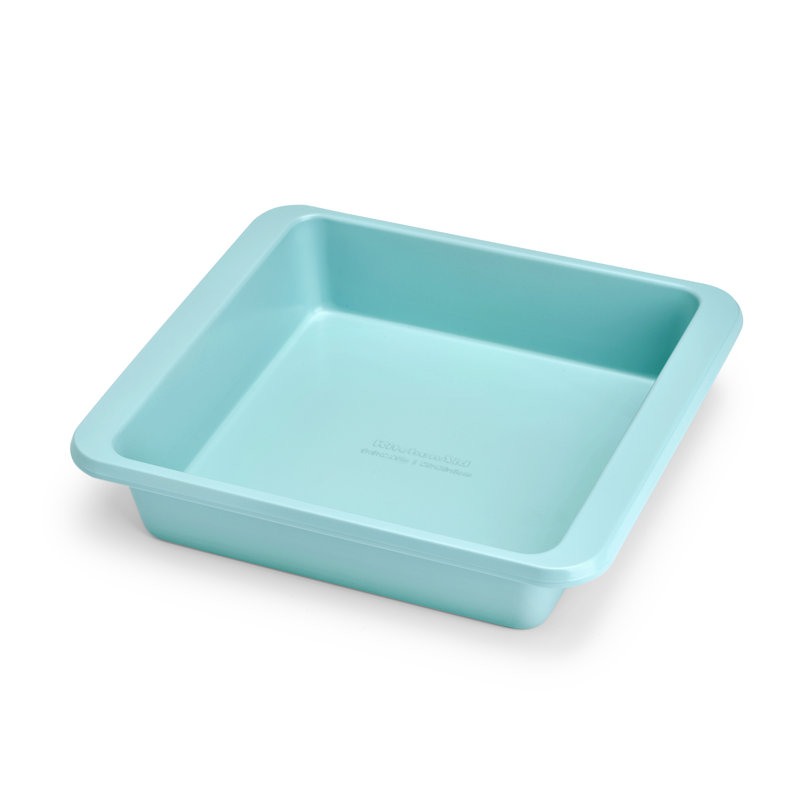 KitchenAid® 9In Nonstick Aluminized Steel Square Cake Pan, Mineral Water