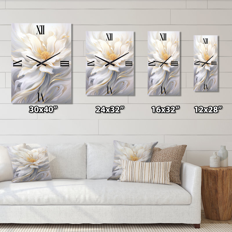 Horloge murale Dreamy White, Petit