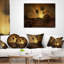 Pierres de l'espace - coussin abstrait imprimé-29293667-29293670
