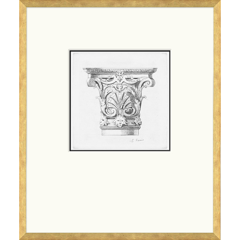 Black And White Columns Print