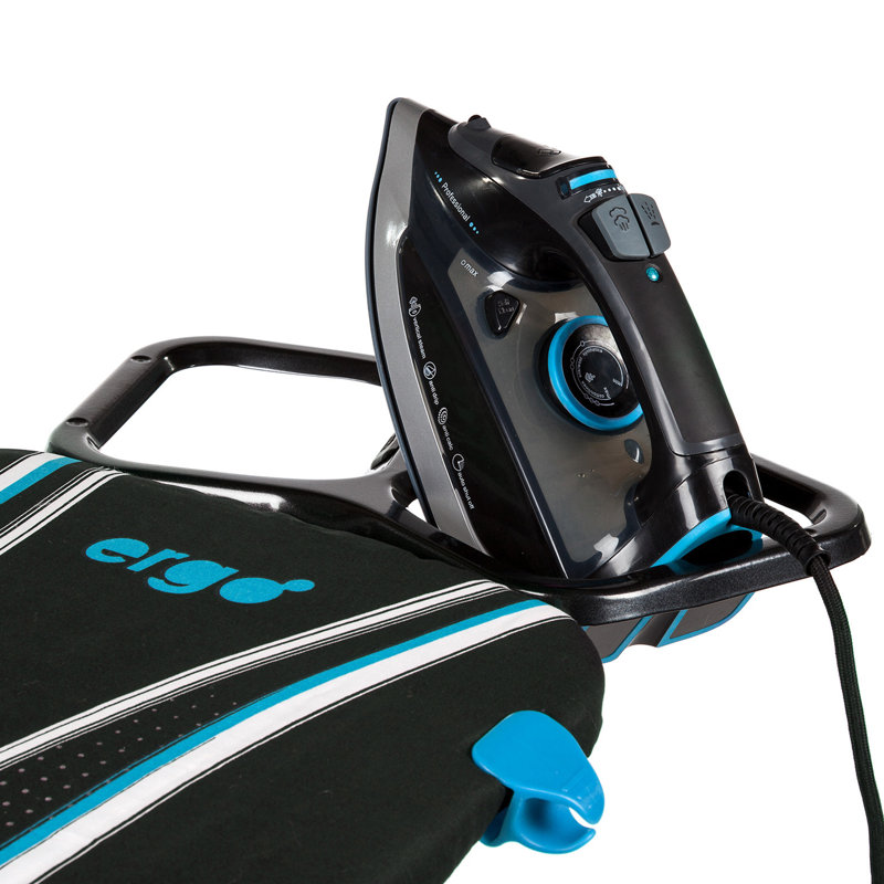 Ergo Steel Fold Out Modern Ironing Board with Prozone Cover