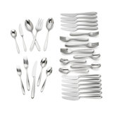 65 Piece 18/10 Stainless Steel Flatware Set