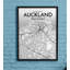 Auckland City Map - No Frame Print-1777530552