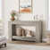 Long Console Table for Entryway, Farmhouse Console Table for Living Room, 2-Tier Large Sofa Table with Storage, Wooden Entryway Entry Table for Entrance, Hallway