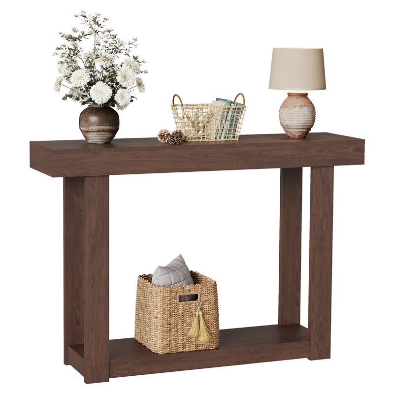 117.5cm Solid Wood Sideboard, Brown