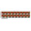 Parada Colourful Sketch of Autumn Trees Fabric