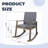 Patio Acacia Wood Rocking Chair - Coastal-Inspired Design with Removable Cushions?-447826523-447826596