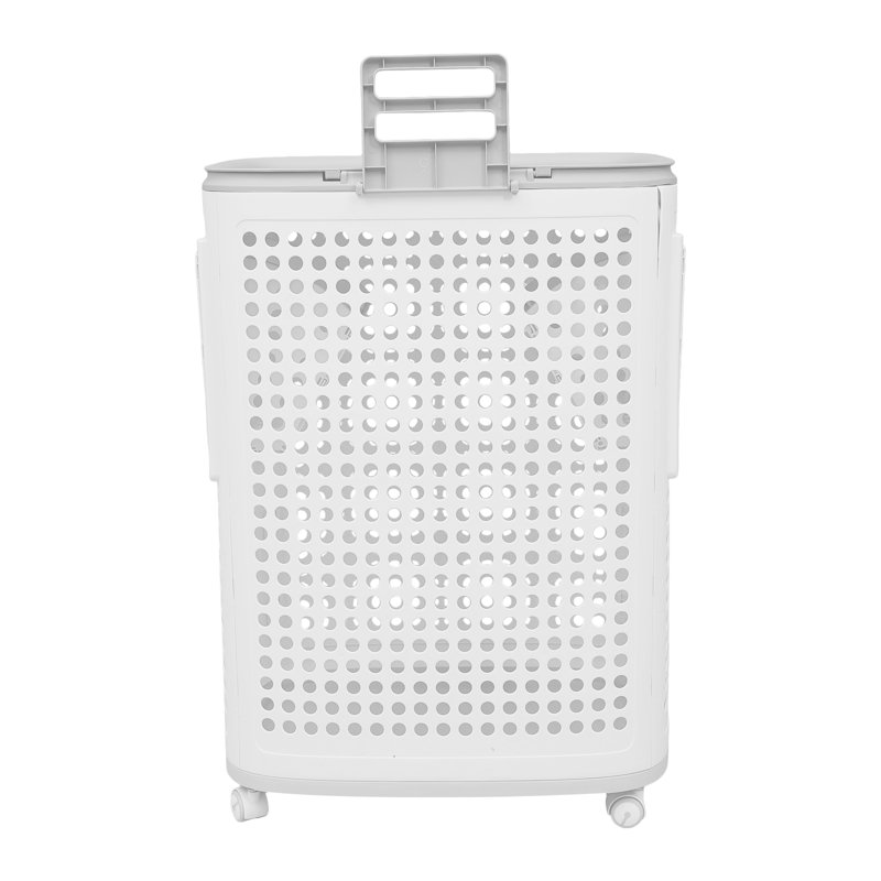 Rolling Laundry Hamper Laundry Hamper with Lid Storage Bin with Handle