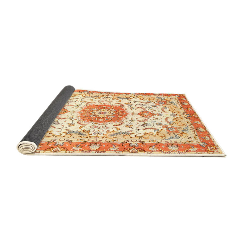 Amisha Oriental Indoor Rug, Round 7'