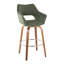 Tabouret de bar à hauteur fixe avec pivot-1021308681