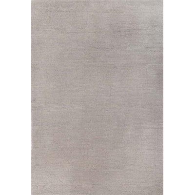 Contemporary One-of-a-Kind Rectangle 2' X 3' Wool Area Rug Gray