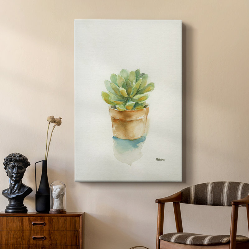 Succulent II - galerie sur mesure, H 12 po x l 8 po