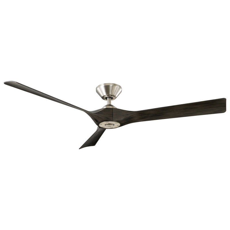 58" Torque 3 - Blade Outdoor/Indoor Smart Ceiling Fan with Remote Control Included, Works With Alexa and iOS or Android App