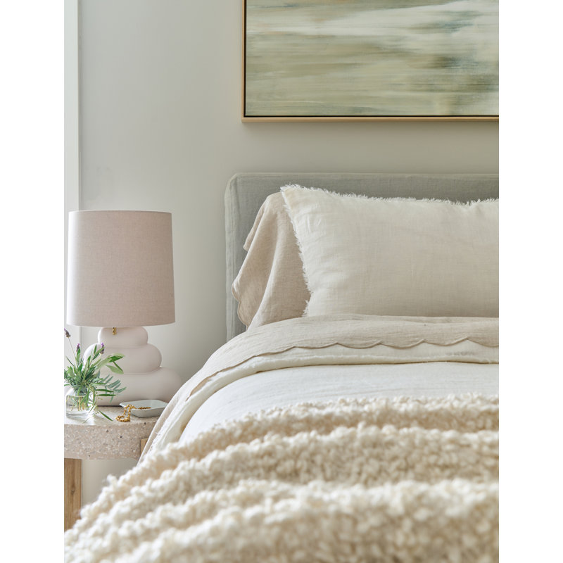 Murphy Throw Blanket, Ivory